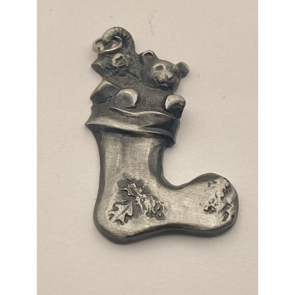 Pewter Pieces (8) Stocking - Shoe -  New York Skyline - Statue Liberty - Seals - Picture 3 of 11